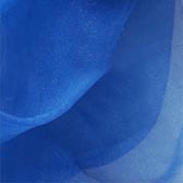 Organza anyag - ROYAL BLUE
